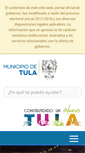 Mobile Screenshot of ciudadtula.gob.mx